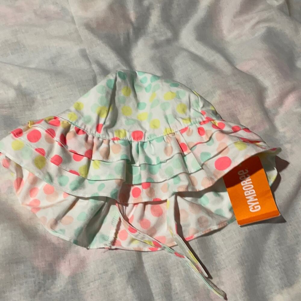 Gymboree sun hat 2-3t NWT chine strap